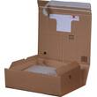 Smartbox Pro Packbox A5+ mit Haftklebeverschluss und Aufreißfaden, Post-Versandkarton, 230x166x90mm, braun, 20 Stück Artikelbild
