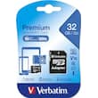 Verbatim Minneskort Micro SDHC 32GB CL10 produktfoto Secondary2 S