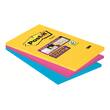 Post-it® Super Sticky-notislappar, 101 x 152 mm, olika ultrafärger, förpackning med 3, 90 lappar produktfoto Secondary2 S