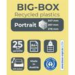 Exacompta Blankettbox BIGBOX 4 lådor svart och pastell produktfoto Secondary7 S