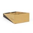 Pressel Lagersichtbox mit Mittelsteg, Kleinteilebox, 8 Fächer, 595x332x180mm, braun/schwarz, 10 Stück Artikelbild Secondary2 S