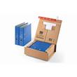 ColomPac Paket-Versandkarton mit Haftklebeverschluss und Aufreissfaden, 1-wellig, 215x155x43mm (A5), Braun, 20 Stück pro Packung, 5 Packungen Artikelbild