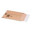 Smartbox Pro Versandtasche aus Wellpappe (A4+), mit Haftklebeverschluss und Aufreißfaden, 235x337x35mm, braun, 25 Stück pro Packung, 4 Packungen Artikelbild