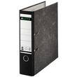 Leitz Hartpappe-Ordner mit Wolkenmarmor, 80mm, Schwarz Artikelbild