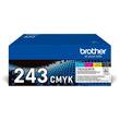 Brother Original Toner TN-243CMYK Multipack, Lasertoner, Tonerkartusche, Cyan, Magenta, Gelb, Schwarz, 1 Packung Artikelbild