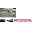 edding Permanent-Marker 3300, Keilspitze, Schwarz Artikelbild Secondary1 S