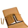 VARIA X 2 plus Drehverpackung aus Wellpappe mit Selbstklebeverschluss, 250x190x60mm, A5+, braun, 20 Stück Artikelbild Secondary9 S
