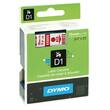 Dymo Schriftband, Weiß, Druck: Rot, 19 mm Artikelbild Secondary1 S