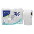 Lyreco Toilettenpapier, WC-Papier, 2-lagig, 200 Blatt, weiß, 12 Rollen pro Packung Artikelbild Secondary1 S