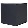 Faltschachtel Napoli Cube mit Magnetverschluss und Selbstklebeecken, 220x220x220mm, schwar, 5 Stück Artikelbild