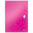 Leitz Eckspannermappe WOW, Flügelmappe, mit Gummizug, A4, PP, pink metallic, 235x320mm, 1 Stück Artikelbild
