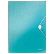 Leitz Eckspannermappe WOW, Flügelmappe, mit Gummizug, A4, PP, eisblau, 235x320mm, 1 Stück Artikelbild