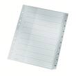 Leitz Ordnerregister A4, 1-10, PP, grau, 1 Packung Artikelbild