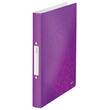 Leitz Ringbuch WOW, Ringmappe, A4, PP, 25mm, violett, 257x314x32mm, 1 Stück Artikelbild