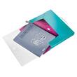 Leitz Ablagebox WOW, Dokumentenbox, Heftbox, A4, PP, eisblau, 250x330x37mm, 1 Stück Artikelbild Secondary4 S