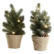 Juletre SCHOU m.LED H33cm ass produktbilde