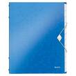 Leitz Ordnungsmappe WOW mit 12 Fächern, Projektmappe, Fachmappe, A4, PP, blau metallic, 1 Stück Artikelbild