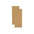 MAILmedia® Musterbeutel aus Kraftpapier, gerillt und gelocht, 120g, braun, 140x345mm, 250 Stück Artikelbild