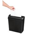Fellowes Aktenvernichter Powershred® P-25S, Shredder, Reißwolf, Streifenschnitt, Sicherheitsstufe 1, schwarz, 1 Stück Artikelbild Secondary1 S