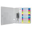Leitz Register WOW, PP, 1 - 10, Universallochung, A4, 10 Blatt, weiß/farbige Taben Artikelbild Secondary5 S