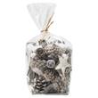 Borddekorasjon EDELWEISS 14cm mix hvit produktbilde
