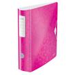 Leitz Qualitäts-Ordner WOW, Polyfoam, A4, 82mm, pink metallic, 82x318x312mm, 1 Stück Artikelbild