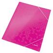 Leitz Eckspannermappe WOW, Flügelmappe, mit 2 Gummizügen, A4, Karton, pink metallic, 241x5x310mm, 1 Stück Artikelbild