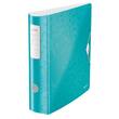 Leitz Qualitäts-Ordner WOW, Polyfoam, A4, 82mm, eisblau, 82x318x312mm, 1 Stück Artikelbild