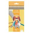 Avenue Mandarine Graffy Hand Puppet Book, husdjurssuperhjältar, 12 motiv, 24 dockor, från 5 år produktfoto