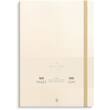 Notatbok BURDE Deluxe A5 beige produktbilde