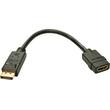 LINDY DisplayPort Adapterkabel DP/HDMI, schwarz, 1 Stück Artikelbild