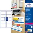 Visittkort AVERY laser 85x54 220g (250) produktbilde