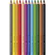 Faber-Castell Farbstifte Jumbo Grip 12 Stück+ Spitzer Artikelbild Secondary1 S