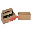 ColomPac Eurobox S mit Haftklebeverschluss und Aufreißfaden, Versandkarton, Versandverpackung, 195x95x90mm, Braun, 20 Stück Artikelbild