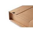 ColomPac Ordnerversandverpackung mit Haftklebeverschluss und Aufreißfaden, für Ordner mit 35-80mm Rückenbreite, 320x290x35-80mm, Braun, 20 Stück Artikelbild Secondary4 S
