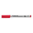 STAEDTLER Lumocolor OHP-Stift Lumocolor 316 non-permanent, F 0,6 mm, rot Artikelbild Secondary1 S