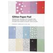 Glitterpapir i blokk CC A4 150 g, (30) produktbilde