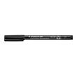 STAEDTLER Lumocolor Lumocolor Universalstift, fein, 0,6 mm, Schwarz Artikelbild Secondary1 S