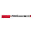 STAEDTLER Lumocolor Lumocolor Overheadstift, 1,0mm, rot Artikelbild Secondary1 S