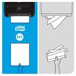 Tork Handtuchrollen Advanced H1, Papierhandtücher auf Rolle, Handtücher, 290076, 2-lagig, weiß, 150 m, 6 Rollen Artikelbild Secondary6 S