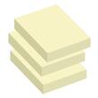 Notatblokk INFO 40x50mm gul (3) produktbilde Secondary1 S