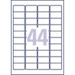 Herma Etiketten, transparent, 48,3x25,4mm, 1100 Etiketten/Packung Artikelbild Secondary1 S