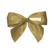 Fertigschleife mit Drahtclip L, gold, 75mm, 250 Stück Artikelbild Secondary1 S