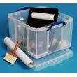 Really Useful Box Kunststoffbox, transparent, 42l, 520x310x440 mm Artikelbild Secondary1 S