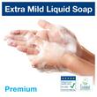 Tork Flüssigseife Extramild Premium, weiß, 1 Liter pro Flasche, 6 Flaschen Artikelbild Secondary4 S