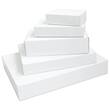 Faltschachtel ''SANTORIN'' M inkl. Einlage, weiß, 180x265x70mm, 35 Stück Artikelbild Secondary1 S
