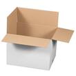 Smartbox Pro Faltkarton 2-wellig, Versandkarton, Faltschachtel, 400x300x300mm, weiß, 10 Stück Artikelbild