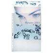 Lyreco BUDGET Prospekthülle, Klarsichtfolie, Klarsichthülle, Sichthülle, A4, oben offen, PP, 11fach Lochung, 0,045 mm, transparent, genarbt, 100 Stück pro Packung, 1 Packung Artikelbild
