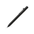 Faber-Castell Kugelschreiber GRIP 2011, Kuli mit Druckmechanik, schwarz, matt, Medium 0,7mm, Schreibfarbe: blau, 5 Stück Artikelbild