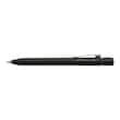Faber-Castell Kugelschreiber GRIP 2011, Kuli mit Druckmechanik, schwarz, matt, Medium 0,7mm, Schreibfarbe: blau, 5 Stück Artikelbild Secondary2 S